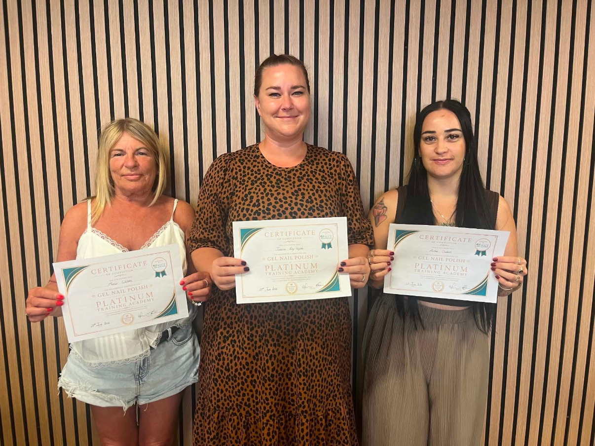 IGCT training provider certificate for Platinum Training Academy